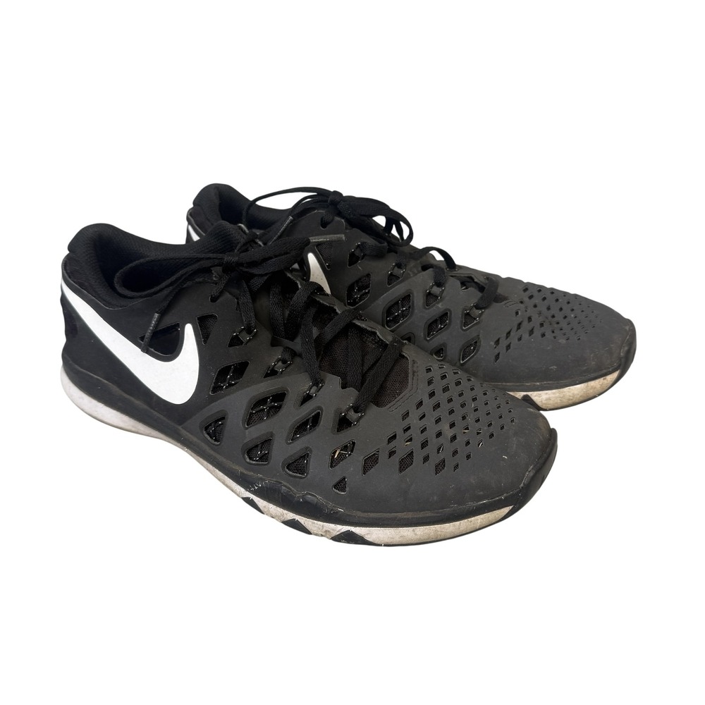 Nike Running Training Shoes Mens‎ Size 8.5 Black White Lightweight Sneakers
